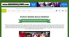 Desktop Screenshot of bisnisbajumu.com